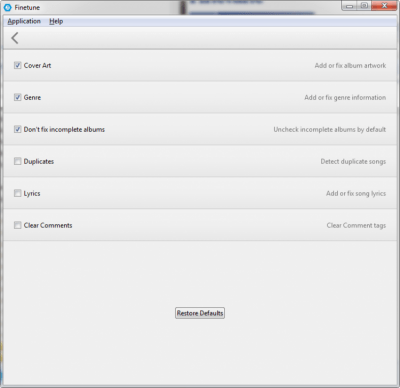 Скриншот приложения Finetune - №5