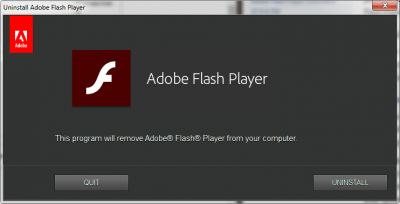 Скриншот приложения Adobe Flash Player Uninstaller - №1