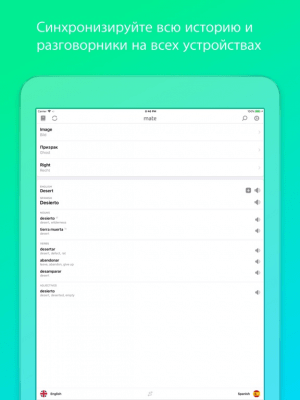 Скриншот приложения Mate – переводчик и словарь - №8