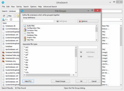 Скриншот приложения UltraSearch - №4
