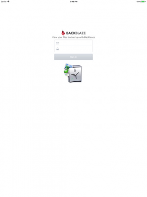 Скриншот приложения Backblaze - №4