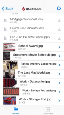Скриншот приложения Backblaze - №7