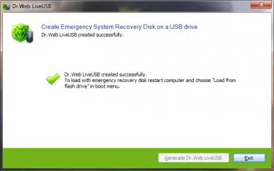 Скриншот приложения Dr.Web LiveDisk - №2