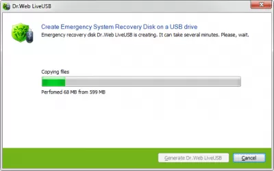 Скриншот приложения Dr.Web LiveDisk - №3