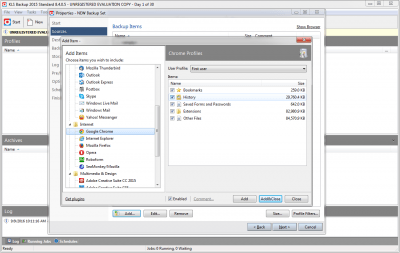 Скриншот приложения KLS Backup Standard - №4