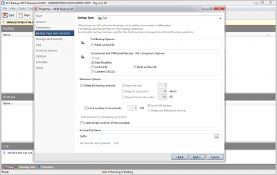 Скриншот приложения KLS Backup Standard - №6