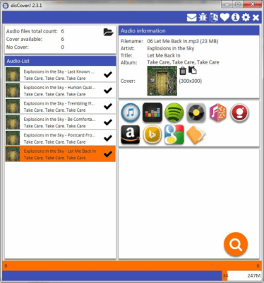 Скриншот приложения disCoverJ - №1