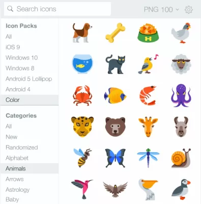 Скриншот приложения Icons8 App - №1