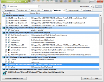 Скриншот приложения MiTeC Task Manager DeLuxe - №4