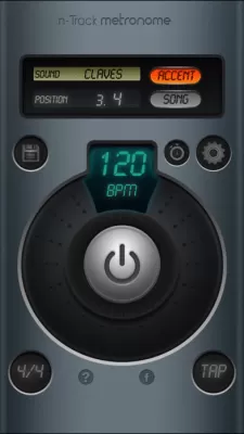 Скриншот приложения n-Track метроном - №3