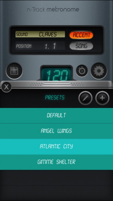 Скриншот приложения n-Track метроном - №4