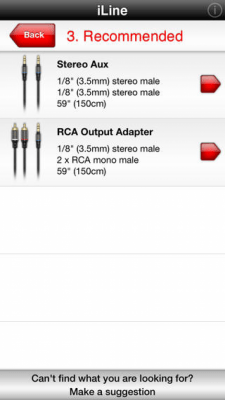 Скриншот приложения iLine Cable Kit - №5