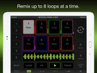 Скриншот приложения GrooveMaker 2 Free - №7