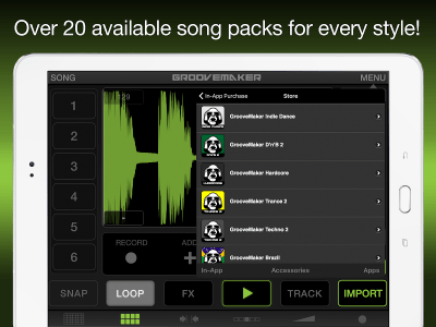 Скриншот приложения GrooveMaker 2 Free - №14