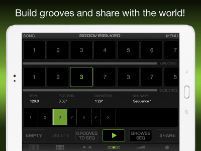 Скриншот приложения GrooveMaker 2 Free - №15