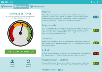 Скриншот приложения SSD Fresh - №3