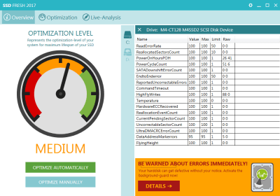 Скриншот приложения SSD Fresh - №5