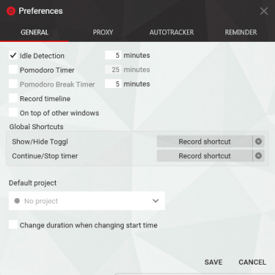 Скриншот приложения Toggl - №4