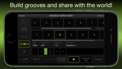 Скриншот приложения GrooveMaker 2 FREE - №1