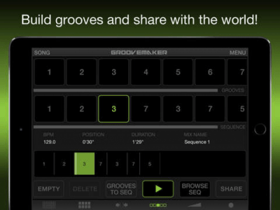 Скриншот приложения GrooveMaker 2 FREE - №2