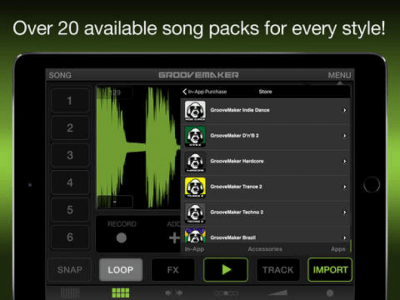 Скриншот приложения GrooveMaker 2 FREE - №5