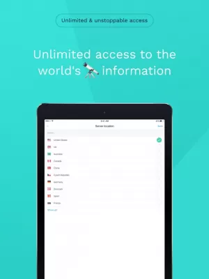 Скриншот приложения Hotspot Shield - №3