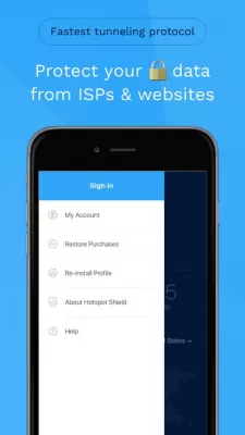 Скриншот приложения Hotspot Shield - №8