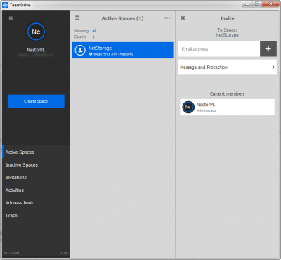 Скриншот приложения TeamDrive - №6