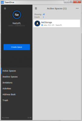 Скриншот приложения TeamDrive - №7
