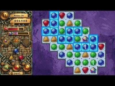 Скриншот приложения Jewel Tree: Match It - №1