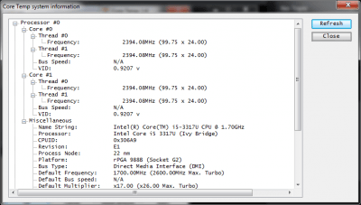 Скриншот приложения Core Temp - №6