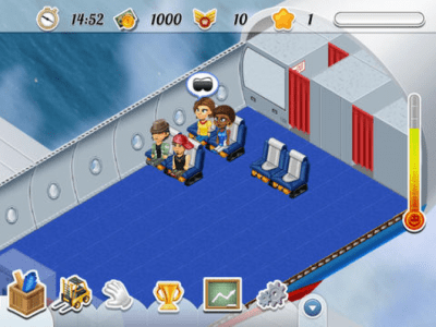 Скриншот приложения FlightExpress for iPad - Симулятор рейса - №8