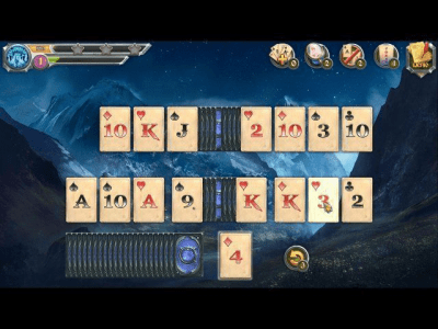 Скриншот приложения Загадочное путешествие. Солитер Три вершины - №3