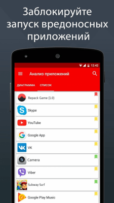 Скриншот приложения Taiga Mobile Security - №4
