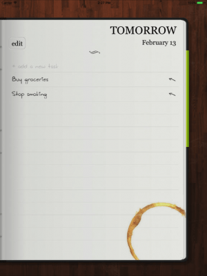 Скриншот приложения Do it (Tomorrow) HD - №7