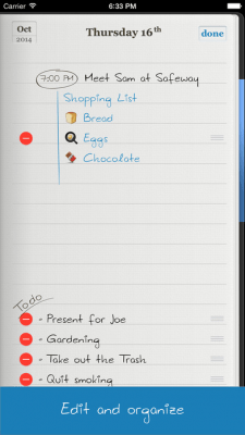 Скриншот приложения Everyday Notes Monthly - №2