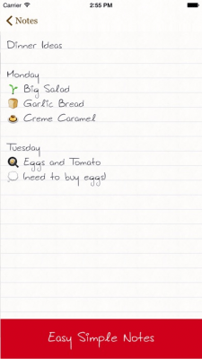 Скриншот приложения Memo Notepad - №4