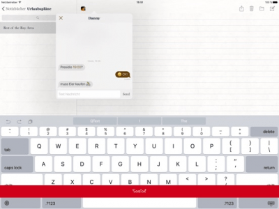 Скриншот приложения Memo Notepad HD - №5