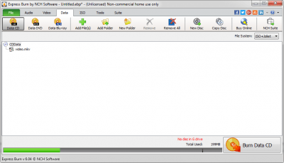 Скриншот приложения Express Burn - №3