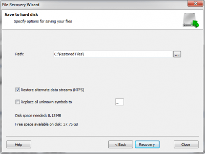 Скриншот приложения Comfy File Recovery - №8