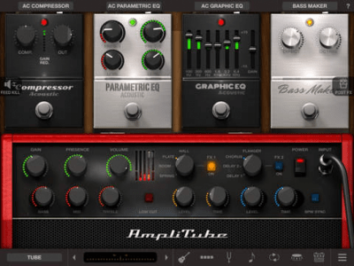 Скриншот приложения AmpliTube Acoustic FREE - №1