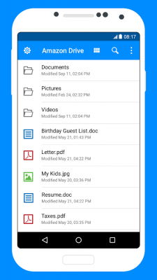 Скриншот приложения Amazon Drive - №5