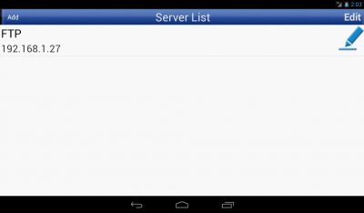 Скриншот приложения FTP Sprite Pro - №3