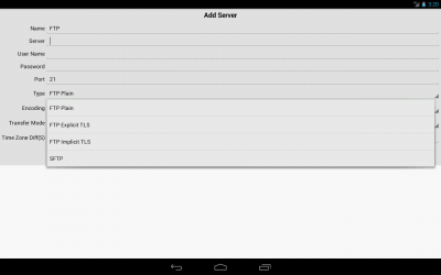 Скриншот приложения FTP Sprite Pro - №6