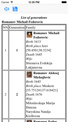 Скриншот приложения Генеалогическое древо семьи - №4