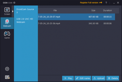 Скриншот приложения GOM Cam - №8