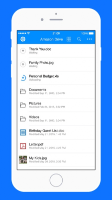 Скриншот приложения Amazon Drive - №6