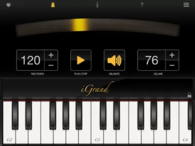 Скриншот приложения iGrand Piano FREE for iPad - №4