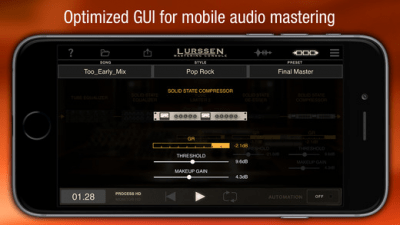 Скриншот приложения Lurssen Mastering Console - №3