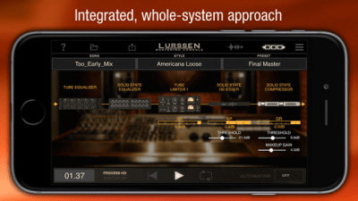Скриншот приложения Lurssen Mastering Console - №4